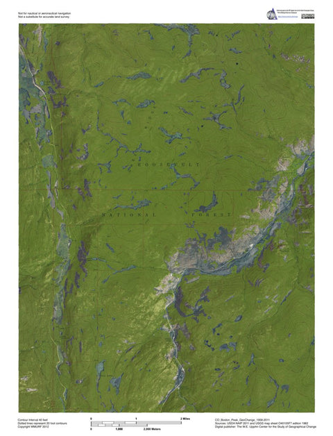 CO-Boston Peak: GeoChange 1958-2011 Preview 1