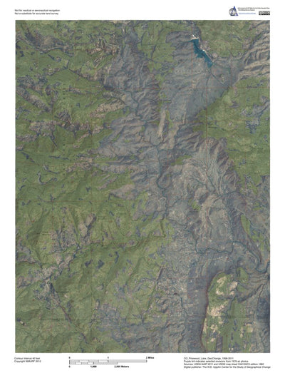 CO-Pinewood Lake: GeoChange 1958-2011 Preview 1