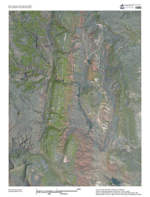 CO-WY-Table Mountain: GeoChange 1966-2011 Preview 1