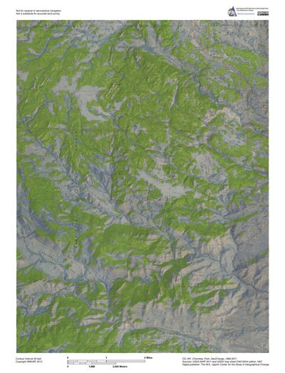 CO-WY-Cherokee Park: GeoChange 1966-2011 Preview 1