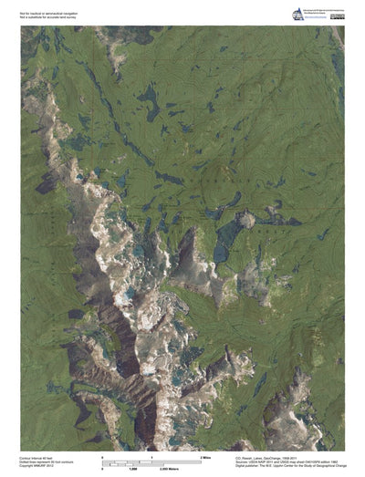 CO-Rawah Lakes: GeoChange 1958-2011 Preview 1