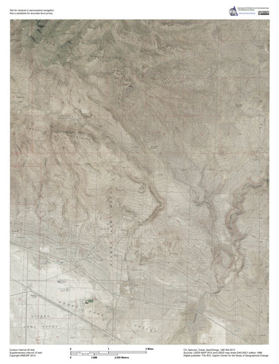 CA-Spencer Creek: GeoChange 1981-84-2012 Preview 1