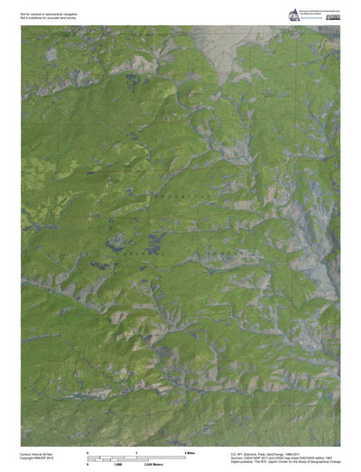 CO-WY-Diamond Peak: GeoChange 1966-2011 Preview 1