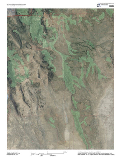 CA-Whitinger Mountain: GeoChange 1989-2012 Preview 1