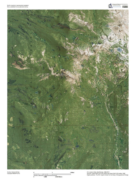CA-Lassen Peak: GeoChange 1980-2012 Preview 1