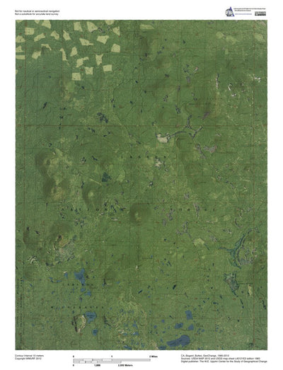 CA-Bogard Buttes: GeoChange 1980-2012 Preview 1