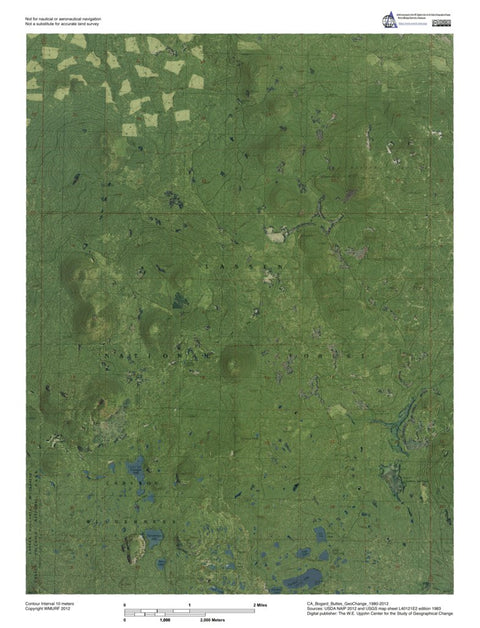 CA-Bogard Buttes: GeoChange 1980-2012 Preview 1