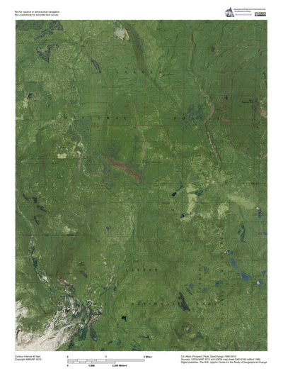CA-West Prospect Peak: GeoChange 1980-2012 Preview 1