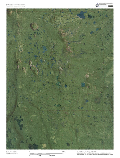 CA-Red Cinder: GeoChange 1973-2012 Preview 1