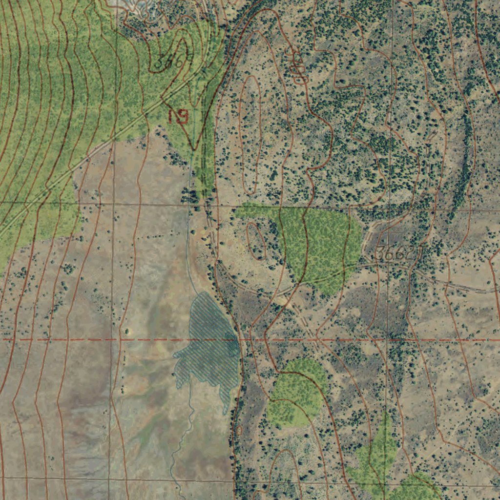 CA-Hogback Ridge: GeoChange 1984-2012 Map by Western Michigan ...