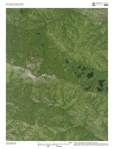CA-North Yolla Bolly West: GeoChange 1981-2012 Preview 1
