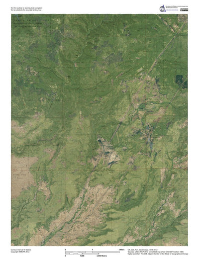 CA-Oak Run: GeoChange 1976-2012 Preview 1