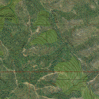 CA-Chanchelulla Peak East: GeoChange 1981-2012 Preview 3