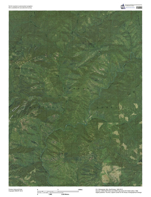 CA-Yellowjacket Mtn: GeoChange 1983-2012 Preview 1