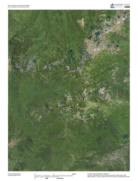 CA-Billys Peak: GeoChange 1983-2012 Preview 1