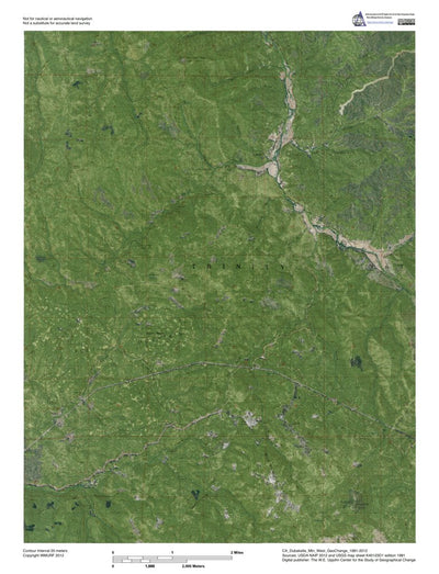CA-Dubakella Mtn West: GeoChange 1981-2012 Preview 1