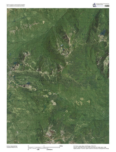 CA-Seven Lakes Basin: GeoChange 1983-2012 Preview 1