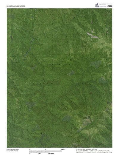 CA-Jim Jam Ridge: GeoChange 1974-2012 Preview 1
