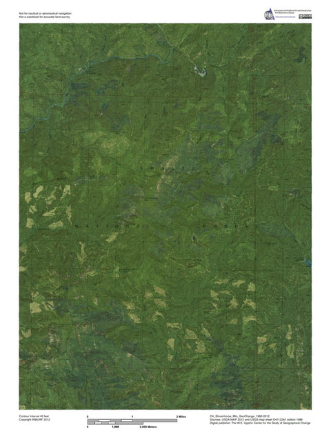 CA-Shoeinhorse Mtn: GeoChange 1980-2012 Preview 1