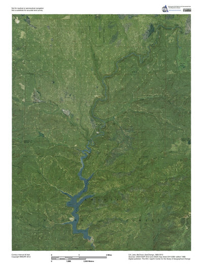 CA-Lake McCloud: GeoChange 1983-2012 Preview 1