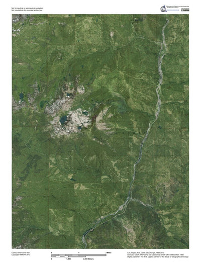 CA-Tangle Blue Lake: GeoChange 1983-2012 Preview 1