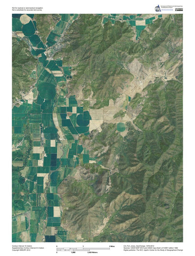 CA-Fort Jones: GeoChange 1976-2012 Preview 1