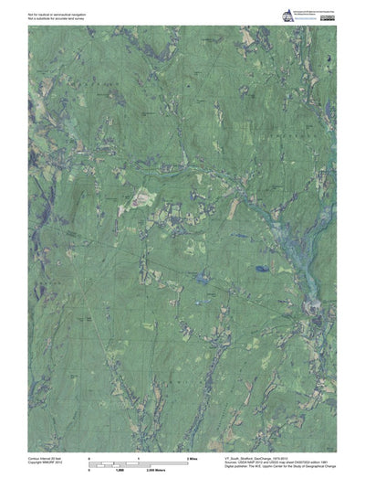 VT-South Strafford: GeoChange 1973-2012 Preview 1