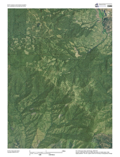 CA-Cottonwood Peak: GeoChange 1980-2012 Preview 1