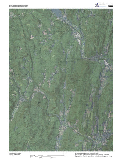 VT-Saxtons River East: GeoChange 1977-2012 Preview 1