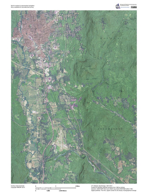 VT-Rutland: GeoChange 1957-2012 Preview 1