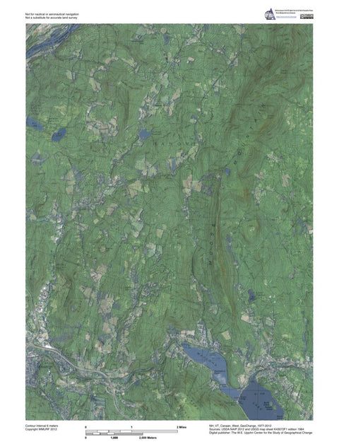 NH-VT-Canaan West: GeoChange 1977-2012 Preview 1