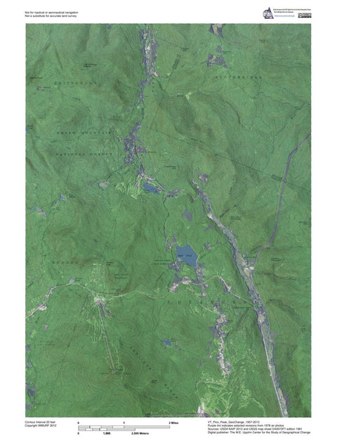 VT-Pico Peak: GeoChange 1957-2012 Preview 1