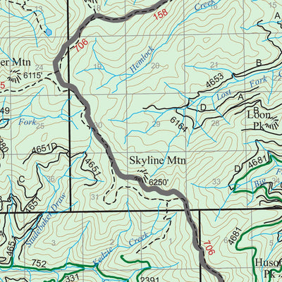 Kootenai NF District Map Three Rivers 2011 Preview 2
