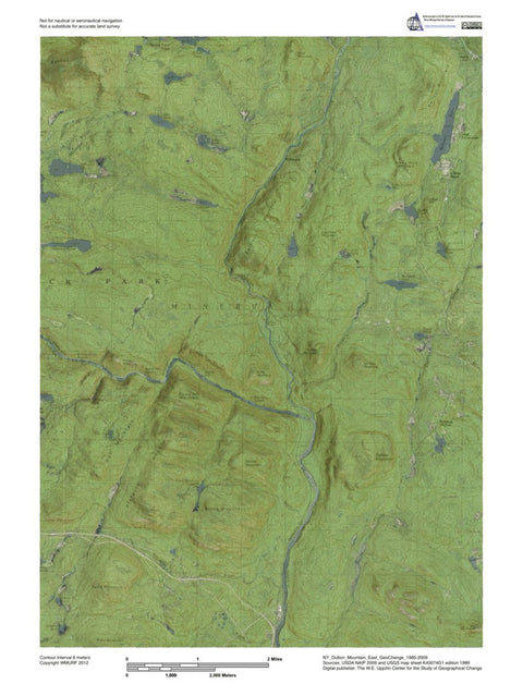 NY-Dutton Mountain East: GeoChange 1985-2009 Preview 1