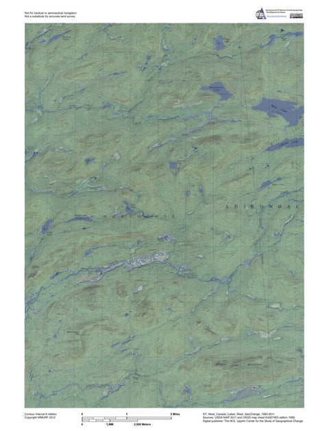 NY-West Canada Lakes West: GeoChange 1983-2011 Preview 1