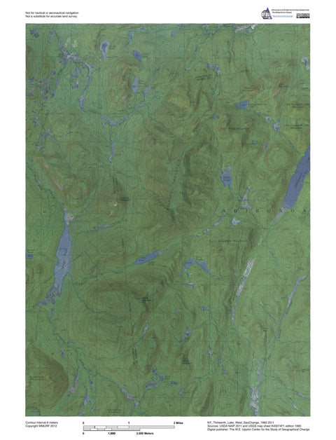 NY-Thirteenth Lake West: GeoChange 1982-2011 Preview 1