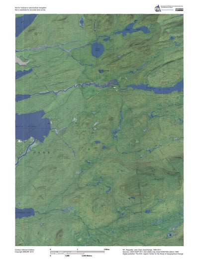 NY-Raquette Lake East: GeoChange 1985-2011 Preview 1
