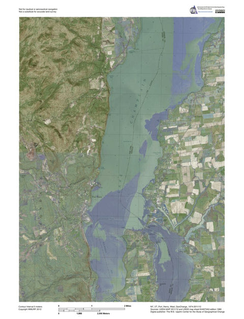 NY-VT-Port Henry West: GeoChange 1974-2011-12 Preview 1