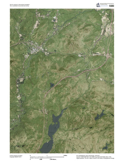NY-Elizabethtown East: GeoChange 1976-2011 Preview 1