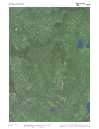 ME-Tumbledown Mountain: GeoChange 1985-2009 Preview 1