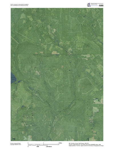 ME-Knowles Corner: GeoChange 1982-2011 Preview 1