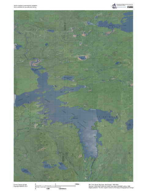 ME-Trout Brook Mountain: GeoChange 1982-2009 Preview 1