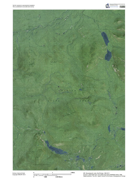 ME-Wassataquoik Lake: GeoChange 1982-2011 Preview 1