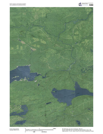 ME-Millinocket Lake East: GeoChange 1982-2011 Preview 1