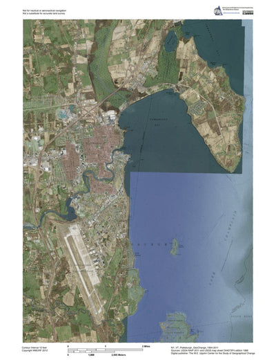 NY-VT-Plattsburgh: GeoChange 1964-2011 Preview 1
