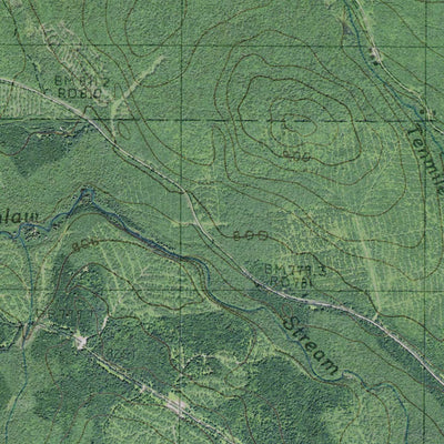 ME-Little Machias Lake: GeoChange 1982-2011 Preview 3