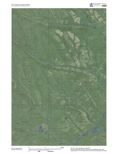 ME-Farrar Pond: GeoChange 1982-2009 Preview 1