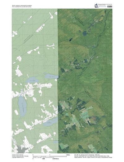 QUE-ME-St. Zacharie North: GeoChange 1985-2011 Preview 1