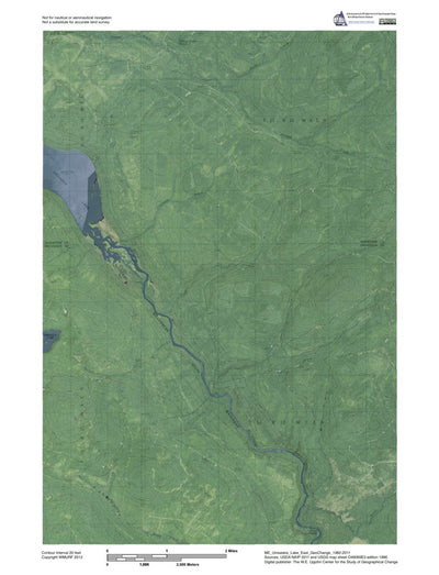 ME-Umsaskis Lake East: GeoChange 1982-2011 Preview 1