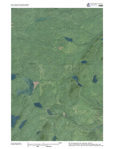 ME-Fifth Musquacook Lake: GeoChange 1982-2011 Preview 1